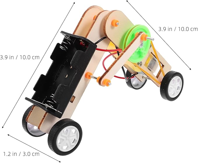 Generic DIY Electronic Worm Robot Kit for Stem Science Experiment Bioinspired Crawling Robotics Engineering for Boys and Learning Physics and Technology