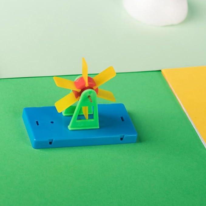 Water Wheel Science Experiment Set Kids Hands On Assembly Toy Physics Learning Tool for Children and Teens Aged 6＋
