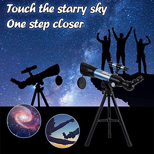 High Power 90X Monocular Telescope for& Adults - Portable Astronomical Refracting Telescope with Tripod, Ideal for Beginners, Travel, and Stargazing - Orange - Image 2