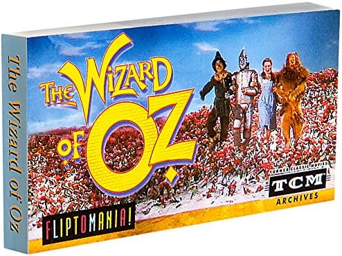 Wizard of Oz Flipbook for Movie Lovers, Animation Flip Book Keepsake by Fliptomania