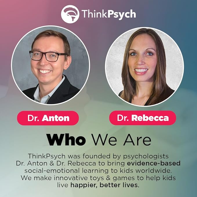 ThinkPsych Chat Chains - The Game That Connects Us | Social Skills Games | Therapy Games for Teens and Kids | Ages 8-99 | Therapy Conversation Cards | 15 Mins Playtime