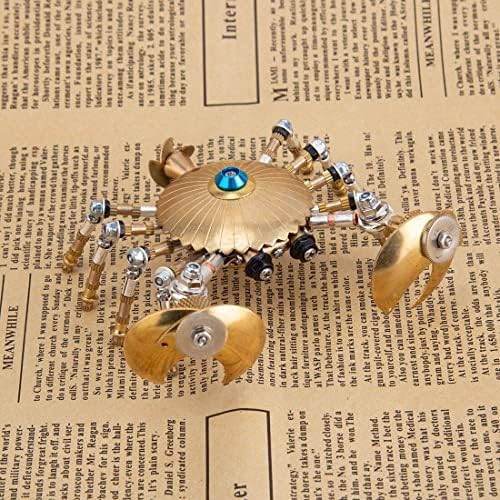 3D Steampunk Puzzle, Metal Crab Jigsaw Puzzle Model DIY Assembly Building Kits Crafts Brain Teaser, Art Craft Home Deco Gifts for Teens Adult (100+PCS) - Image 3