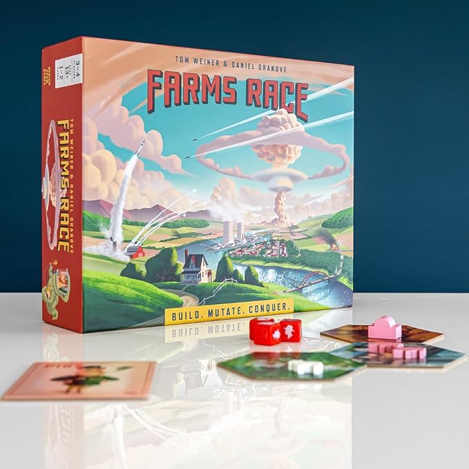 Standard Edition – Strategy Board Game for Adults and Family, 2–4 Players, 1-2 Hours, Resource Management, Area Control, and Asymmetric Powers w/Nuclear Farm Animals, Great for Game Night