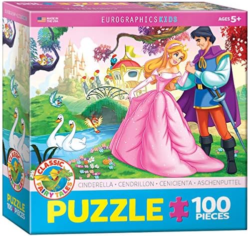 EuroGraphics Cinderella Jigsaw Puzzle (100-Piece) by EuroGraphics