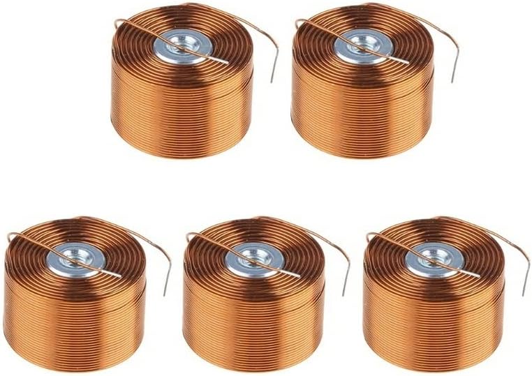5/10PCS Copper Magnetic Levitation Coil DIY Coil Copper Coil Electromagnetic Induction Experiment Coil 19X12MM (5) by HOME