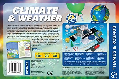Thames & Kosmos Climate & Weather Science Kit | Learn About Climate Change, Global Warming, Ocean Currents | 23 Stem Experiments | 48 Page Color Manual | Winner Dr. Toy Best Green Toy Award - Image 3