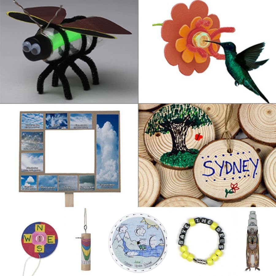 Nature STEM Kits for Afterschool | Elementary Grade Levels (35 Different Project Based Activities, Includes All Needed Materials and Step by Step Videos Guide The Instruction) by Nature-Watch