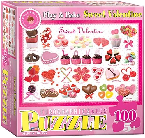 Sweet Valentine Puzzle, 100-Piece by EuroGraphics