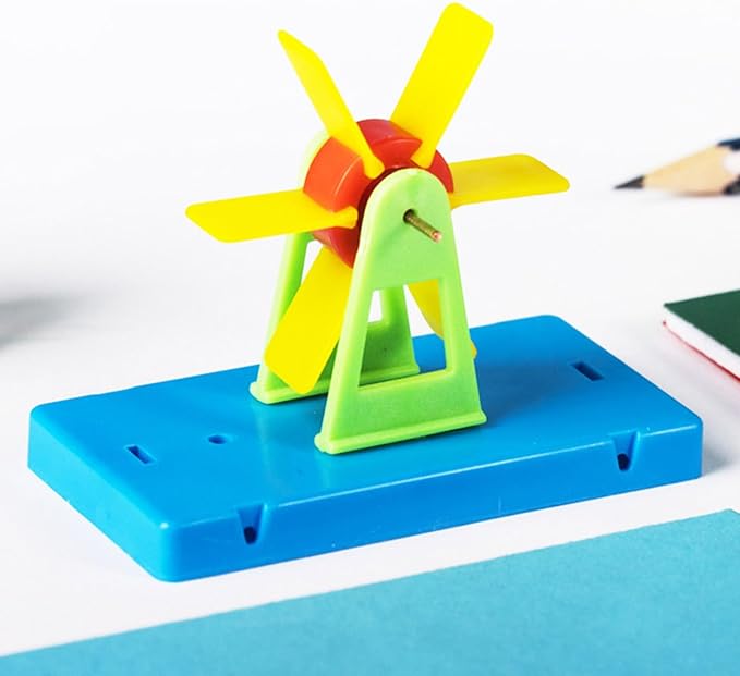 Water Wheel Science Experiment Set Kids Hands On Assembly Toy Physics Learning Tool for Children and Teens Aged 6＋