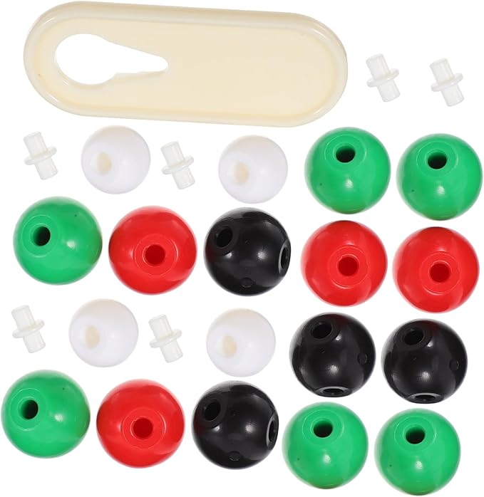 Molecular Model Kit Chemistry with Spheres Bonds Organic Chemistry Educational Tool Material Easy Assembly for Science Learning and Molecular Structure Building