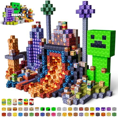 Magnetic Building Blocks STEM Toy Magnet Cubes for Kids 4-12 by Laoren