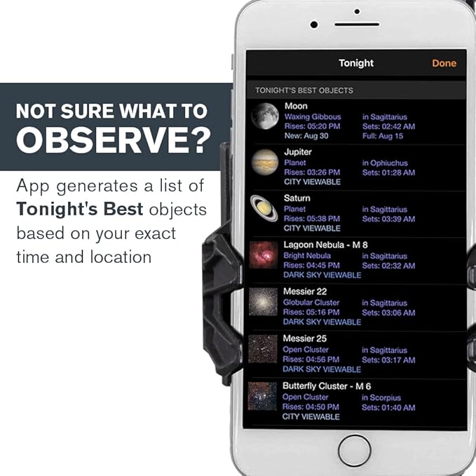 Celestron StarSense Explorer LT 114AZ App-Enabled Telescope – 114mm Newtonian Reflector with Smartphone Dock & StarSense App – iPhone & Android Compatible – Easy-to-Use for Beginners