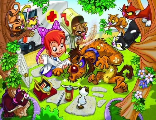 EuroGraphics Girl Power! Veterinarian Puzzle (100-Piece) - Image 2