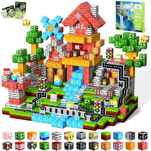 Magnetic Blocks, 100PCS Building Cubes, Boys Kids Gifts Toys by SSAWER