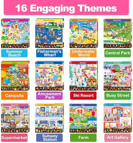 Search and Find Reusable Activity Book for Kids Ages 3-8 - Image 4