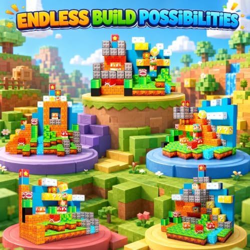 Magnetic Building Blocks STEM Toy Magnet Cubes for Kids 4-12 - Image 3