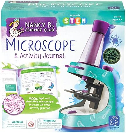 Educational Insights Nancy B's Science Club Microscope for Kids, Microscope Kit, Gift for Boys & Girls, Ages 8-12 - Image 6