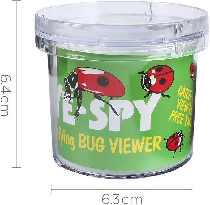 Critter Cage Magnifying Bug Reviewer Kid's Toy, Nature Exploration Toys Insect Magnifier Backyard Explorer (12 Packs)