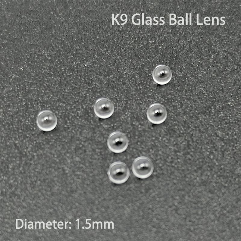 Prisms & Kaleidoscopes Diameter 1.5mm Optical K9/BK7 Crystal Spherical Ball Lens Science Classroom Optics Kits (Diameter : 1.5mm) - Image 6