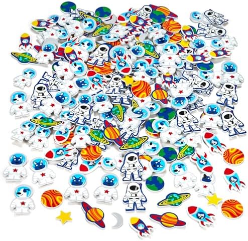 224pcs Universe Foam Stickers, Planet Space Astronaut System by IFKEGON