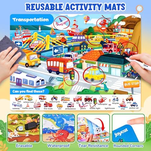 JoyCat Search & Find Activity Books, Preschool Learning Game Activities - Image 2