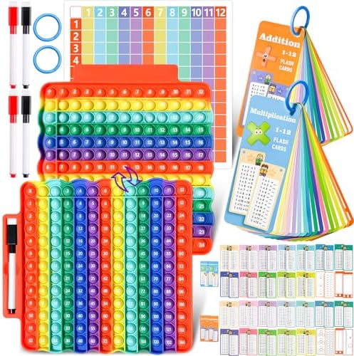 Addition Flash Cards + Multiplication Flash Cards + Math Board by FUNEDUCATIONALTOYS