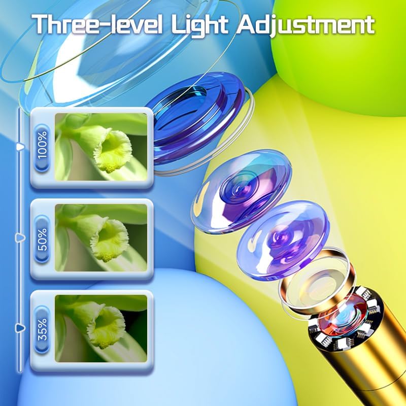 Kids Borescope Camera Toy, STEM Gift Toys for Boys Girls Age 4-12 - Image 4