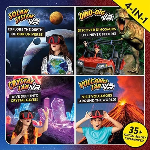 Abacus Brands Virtual Reality 4-in-1 STEM Science Kit for Kids, Age 8-12 - Image 3