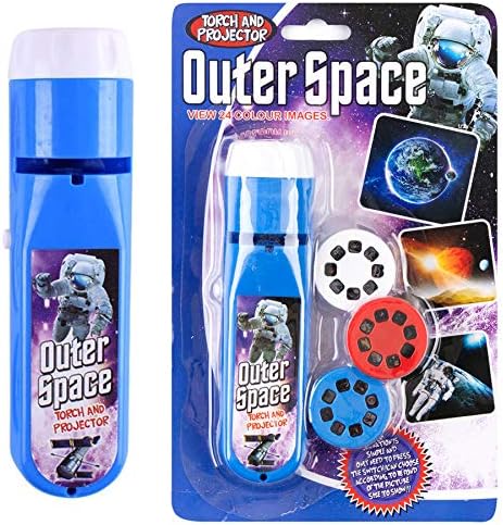 Georgie Porgy Children Projector Toys Educational Science Set Wall Ceiling Tent Torch Solar System Planet Toys Gifts Flashlight for Kids Boys Girls (Outer Space) by GeorgiePorgy