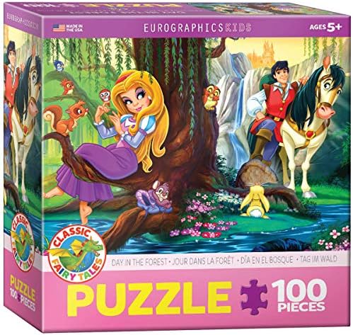 EuroGraphics Day in the Forest Jigsaw Puzzle (100-Piece) by EuroGraphics