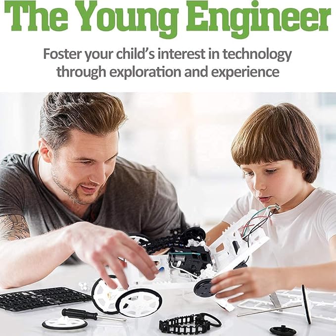 WISHKY STEM Toys, Science Kit for Young Engineer, Stem Projects for Kids Ages 8-12| Mechanical Toys, Ideal Birthday for Boys & Girls Aged 8-14