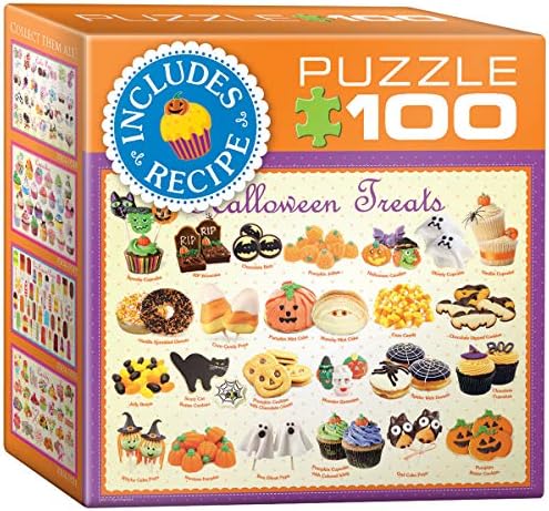 EuroGraphics Halloween Treats Mini Puzzle (100-Piece) by EuroGraphics