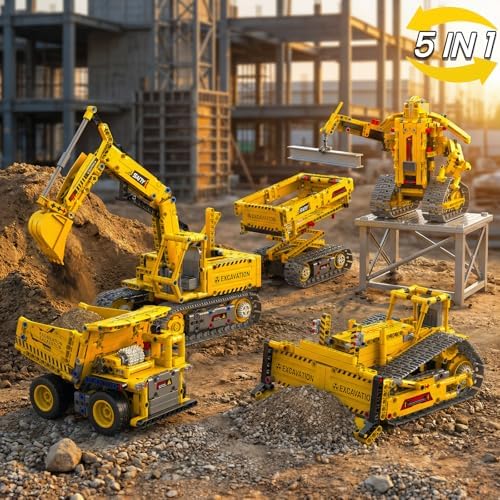 Robot Building Kit, 5-in-1 Programmable Robot Kit, App & Remote - Image 2