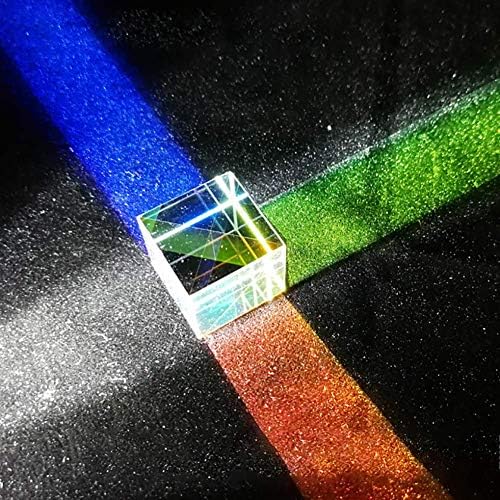 X-Cube RGB Prism Dispersion Prism for Physics and Decoration 1.33inX1.33inX1.33in(3.4x3.4x3.4cm) - Image 2