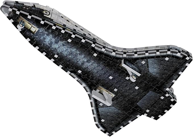 Wrebbit3D Space Shuttle Orbiter 3D Puzzle | 435 Jigsaw Puzzle Pieces | Build a Space Exploration Vehicle and Discover New Worlds