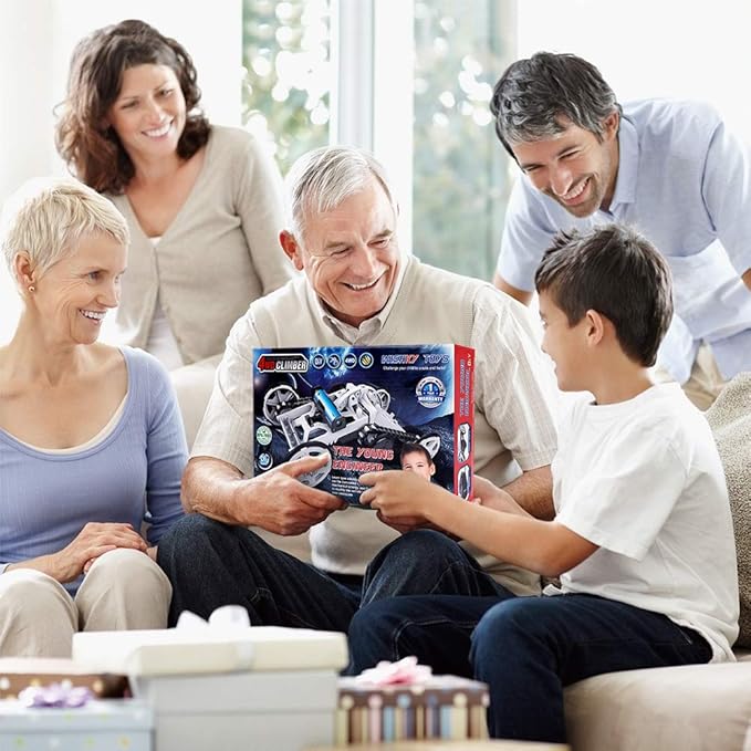 WISHKY STEM Toys, Science Kit for Young Engineer, Stem Projects for Kids Ages 8-12| Mechanical Toys, Ideal Birthday for Boys & Girls Aged 8-14
