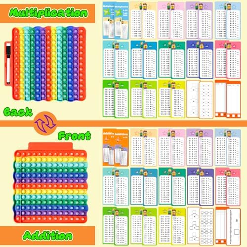 Addition Flash Cards + Multiplication Flash Cards + Math Board - Image 4