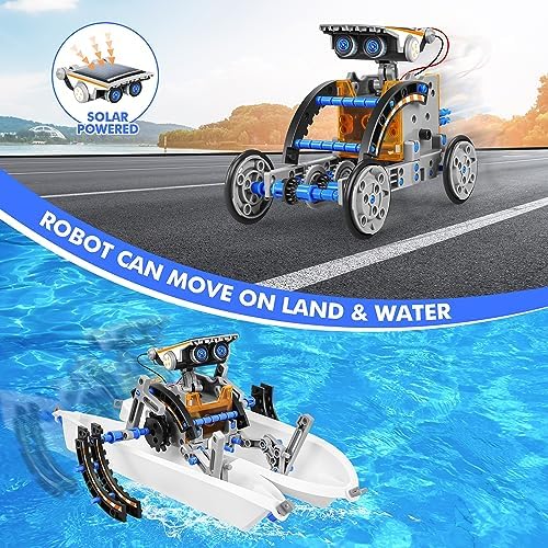 STEM 13-in-1 Education Solar Power Robots Toys for Boys Age 8-12 - Image 5