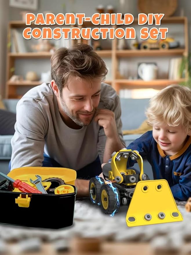 STEM Toys for 5 6 7 8+ Year Old Boy Girl,10in1 Electric Birthday Gifts Building Toys for Kids Ages 4-8 5-7 6-8,Educational Construction Activities for Boys 4-6 8-10,Creative Games Christmas Idea Gift