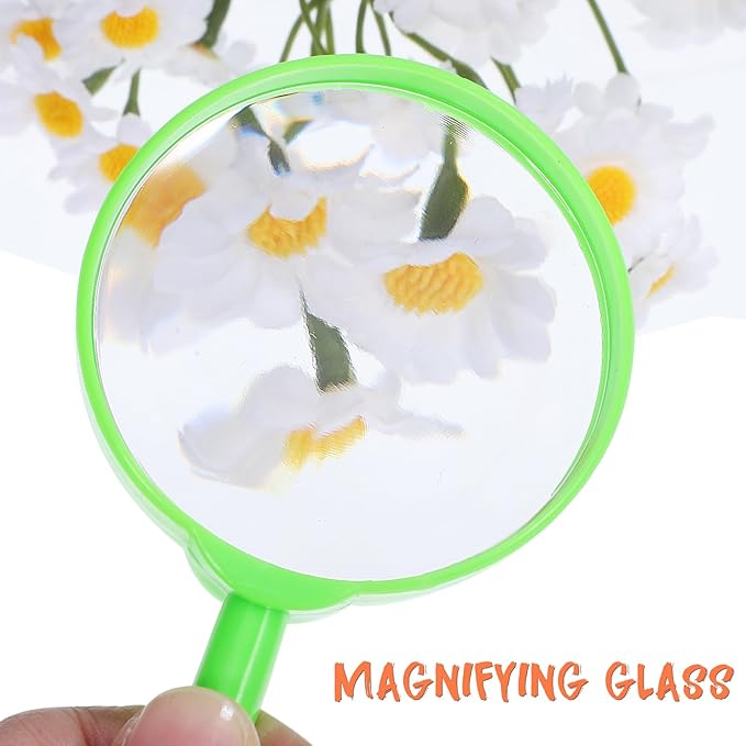SAFIGLE Insect Observation Box for Kids with Transparent Critter Cage Outdoor Nature Exploration Toy Butterfly Kit and Bug Habitat Portable 7.16 X 3.62 X 3.22 Inch Explorer Kit
