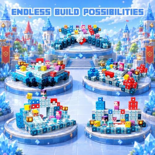 Magnetic Building Blocks STEM Toy Magnet Cubes for Kids 4-12 - Image 3