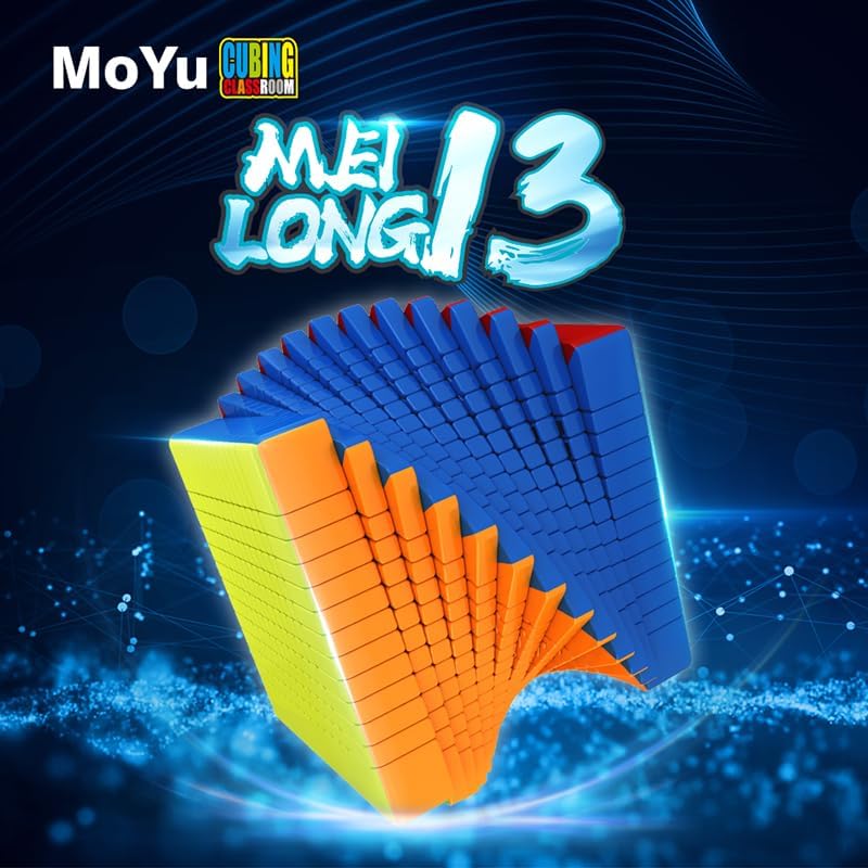 Bukefuno MoYu Meilong 13x13 Speed Puzzle Cube Magic Cubes Stickerless 13x13x13 Cubing Classroom Toys - Image 2