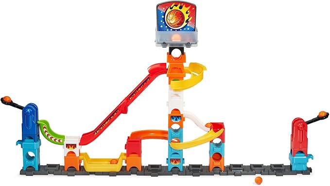 VTech Marble Rush 3-Point Launch Set with Mini Basketball Hoop