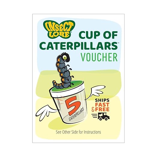 Insect Lore Butterfly Garden Kit – Live Caterpillar Habitat with Pre-Paid Voucher and Pop-Up Habitat– STEM-Accredited Butterfly Growing Kit for Kids, Classrooms, and Homeschool Learning