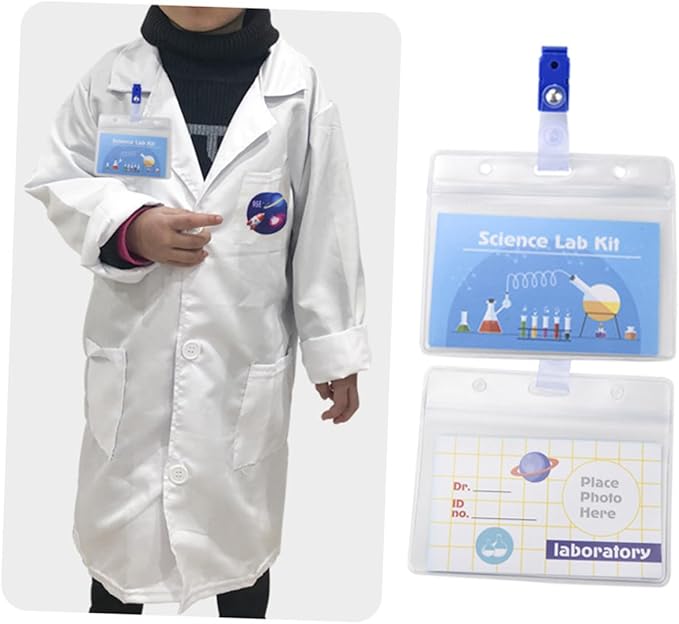 Science Experiment Kit for Boys and Safe Reusable Chemistry Laboratory Set with Smooth Surface Educational Stem for Interaction and Learning Random Color