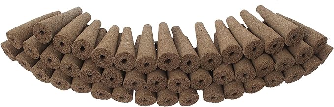 50 Pack Grow Sponges, Seed Starter Pods Growth Sponges Compatible with AeroGarden, PH-Balanced Refill Pods Gardening Accessories for Hydroponic Indoor Growing System