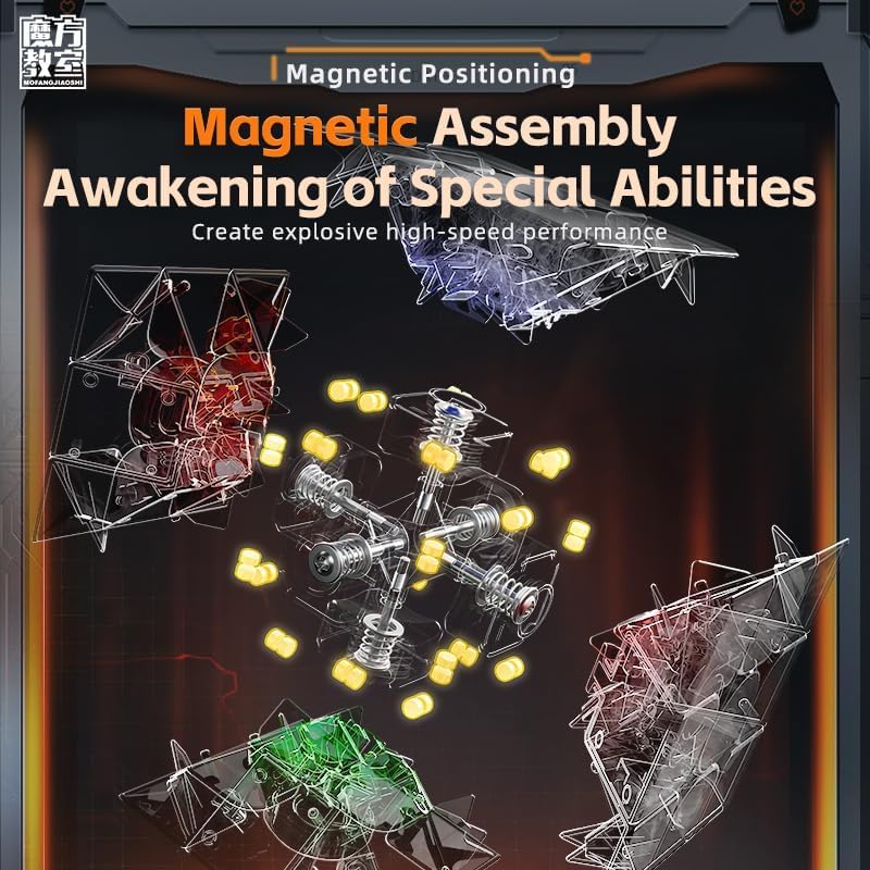 Bukefuno Moyu Meilong 3M V2 M Magnetic Stickerless Speed Magic MEILONG 3x3x3 m V2 Magnetic MFJS Meilong3M V2 Standard 2024 Cube MoFang JiaoShi meilong 3x3 M V2 Cube Magic Puzzle - Image 4