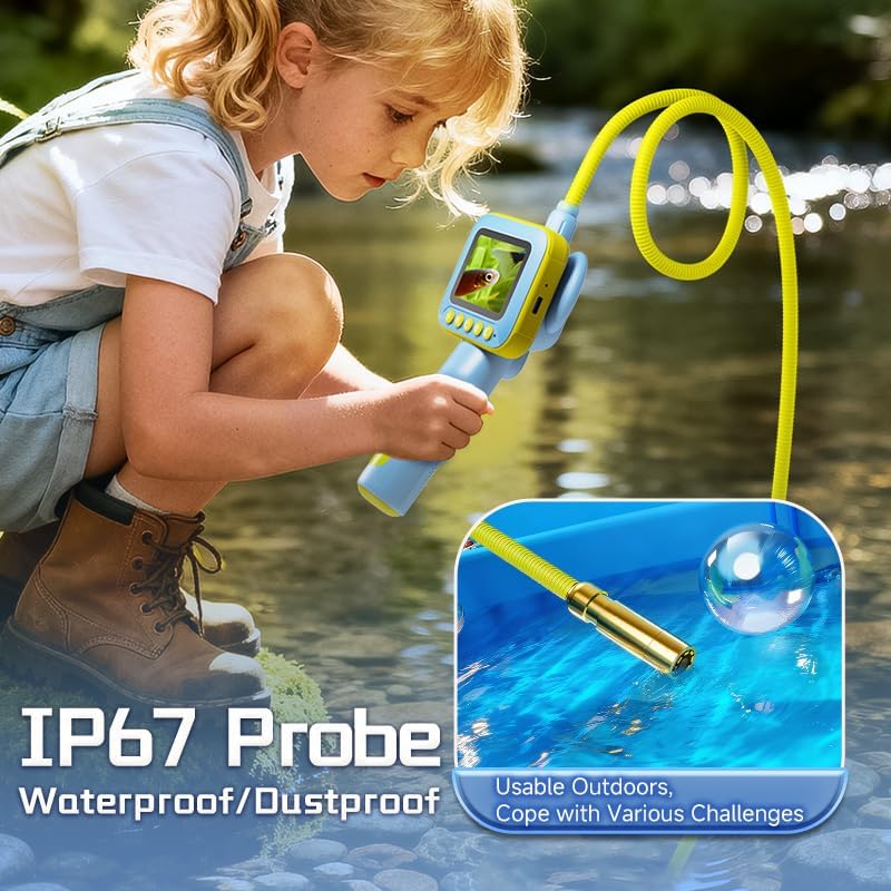 Kids Borescope Camera Toy, STEM Gift Toys for Boys Girls Age 4-12 - Image 2