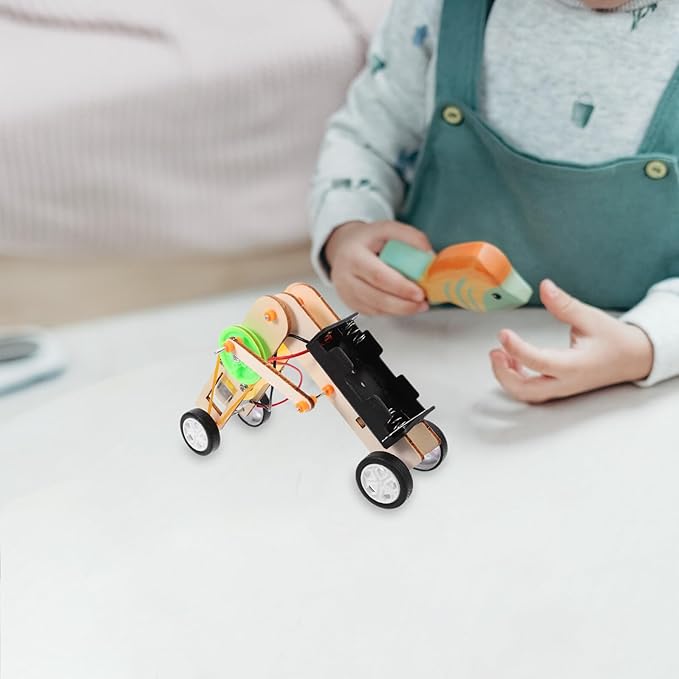 Generic DIY Electronic Worm Robot Kit for Stem Science Experiment Bioinspired Crawling Robotics Engineering for Boys and Learning Physics and Technology