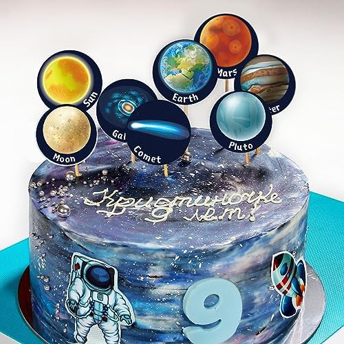 600Pcs Solar System Stickers 1.5 Inch Round Space Stickers Science Stickers Suitable as Student Slassroom Sewards, Children's Party Ggifts Decorative Planet Stickers - Image 3